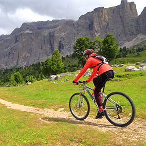 Mountian Biking in Val Gardena