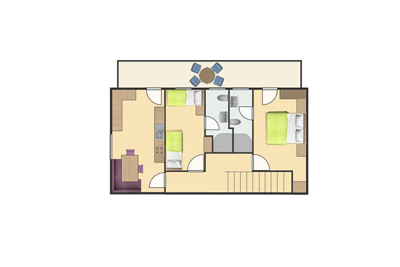 Map apartments - Sasplat